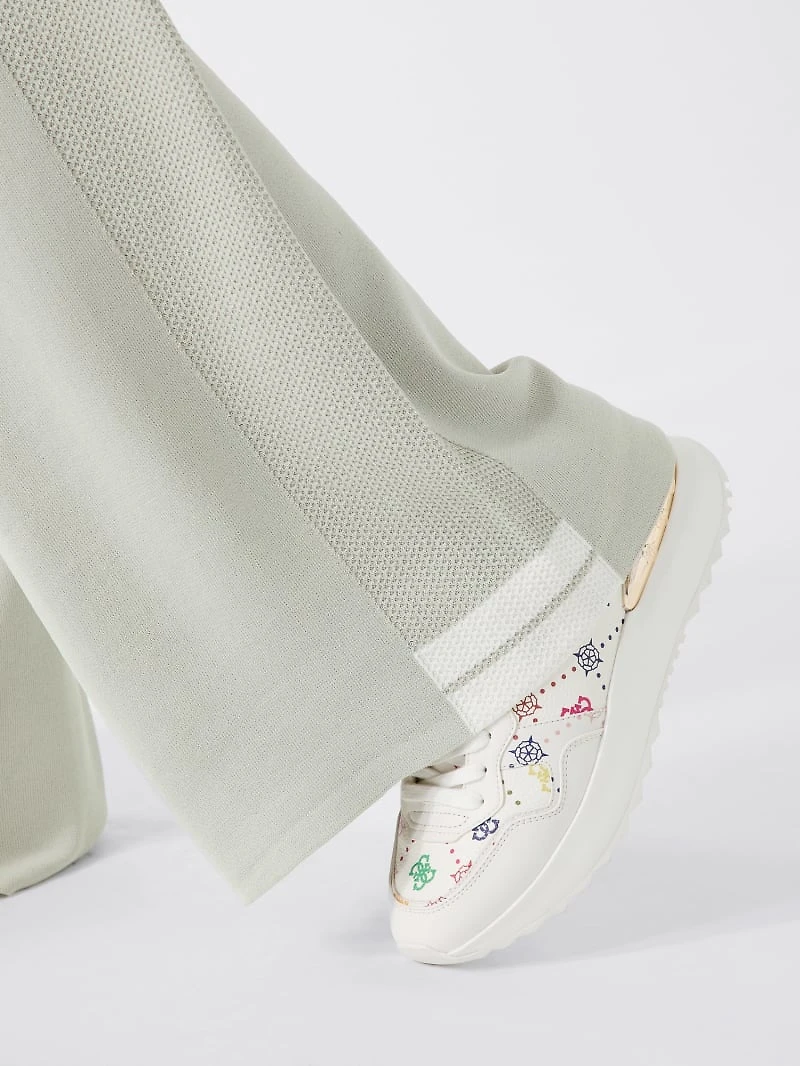 Viscose-blend sweatpants