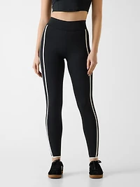 Side band seamless leggings