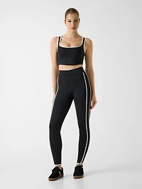 Side band seamless leggings
