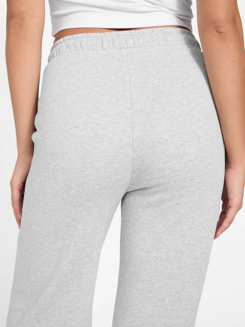 Straight wide-leg pants