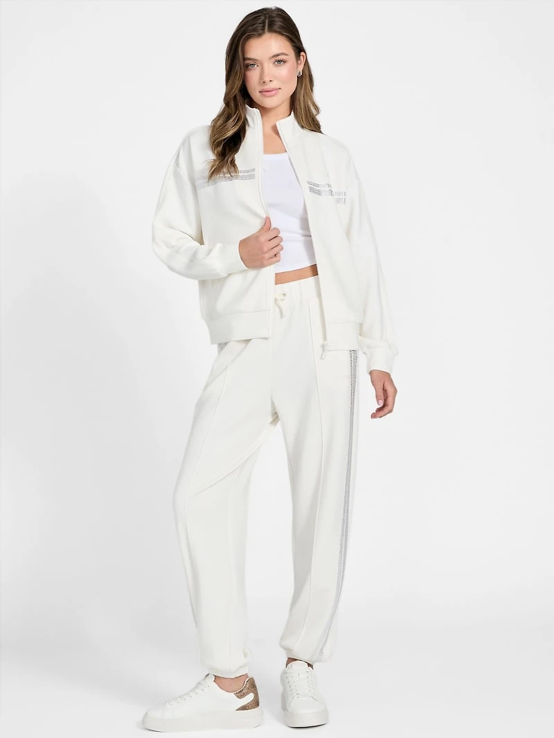 Rhinestone scuba sweatshirt