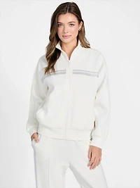 Rhinestone scuba sweatshirt