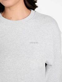 Crew neck logo sweatshirt