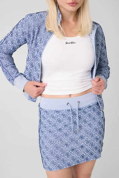 4G logo mini skirt