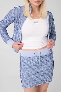 4G logo mini skirt