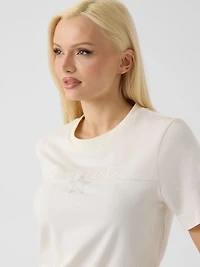 Rhinestones logo t-shirt