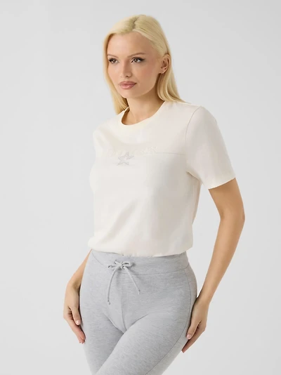 Rhinestones logo t-shirt