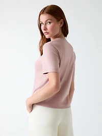 Rhinestones logo t-shirt