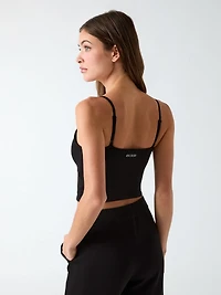 Cropped tank top