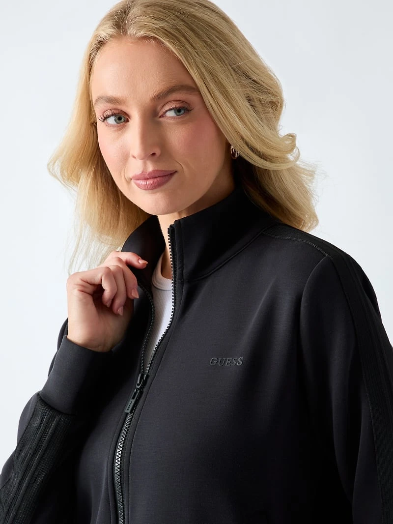High neck sweatshirt