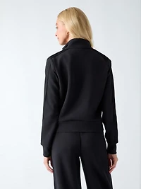High neck sweatshirt