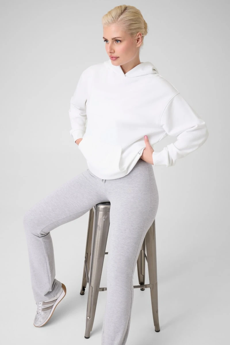 Printed hooded sweatshirt
