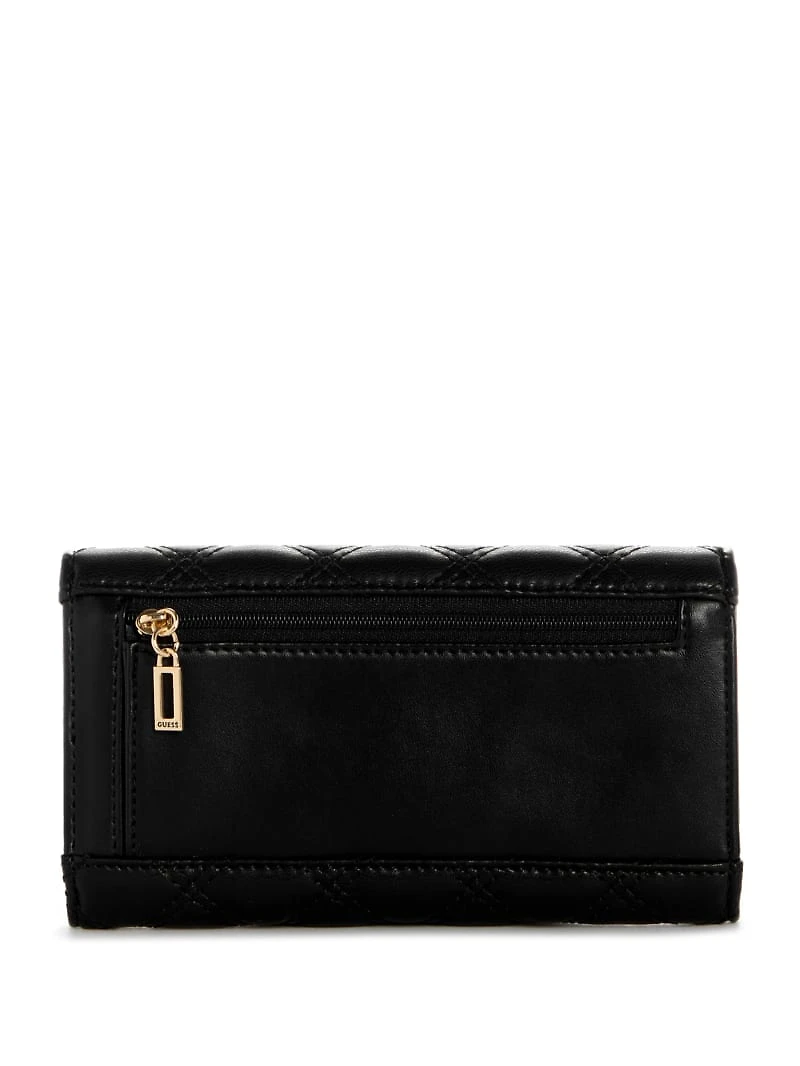 Vivian Quilted Slim Clutch