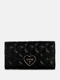 Vivian Quilted Slim Clutch