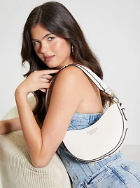 Sarita Top-Zip Shoulder Bag
