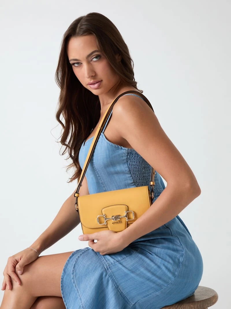 Janie Logo Crossbody Bag