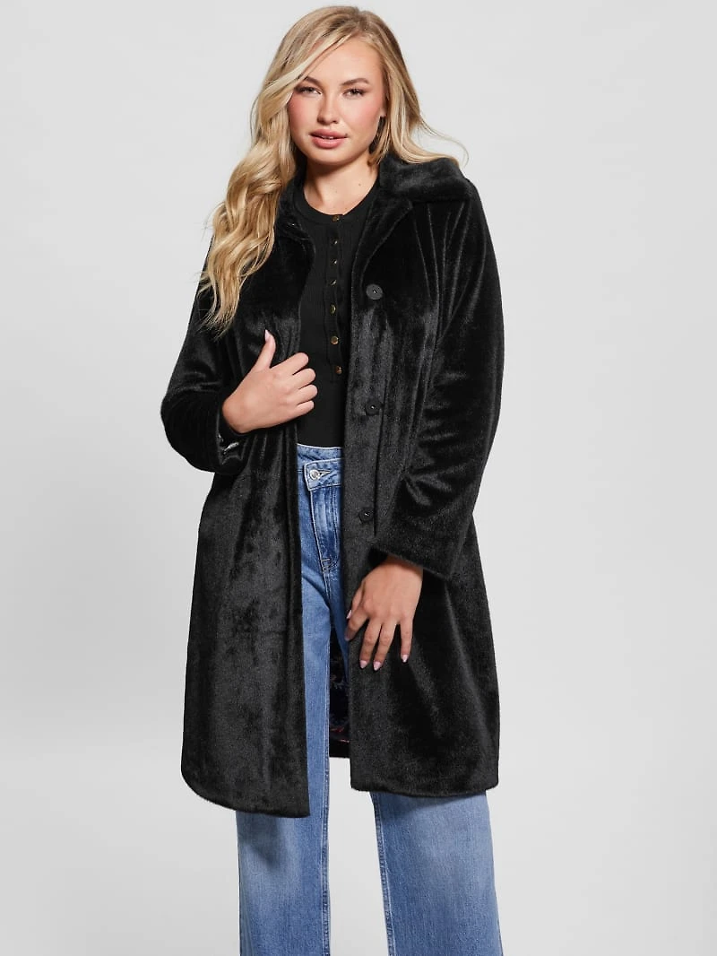 Simmone Faux-Fur Coat
