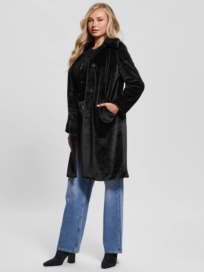Simmone Faux-Fur Coat
