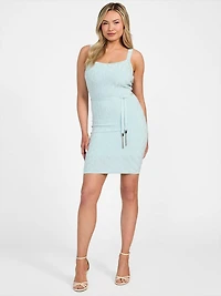 Genna Diamond Knit Sweater Dress