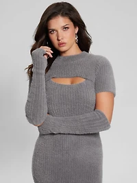 Meteor Detached Sleeve Knit Dress