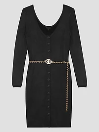 Eco Lorah Chain Belted Dress