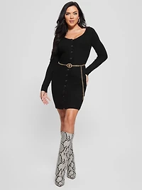 Eco Lorah Chain Belted Dress