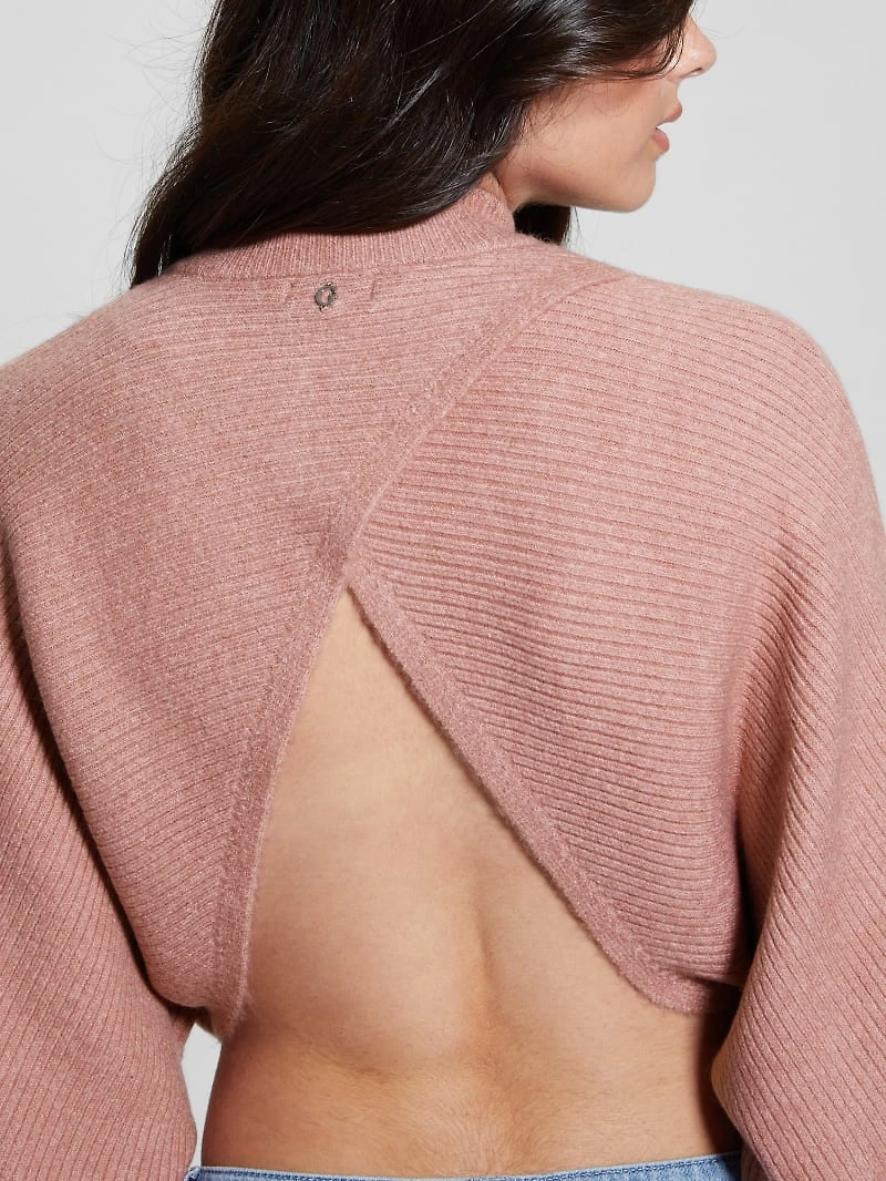 Toki Open Back Shrug Sweater