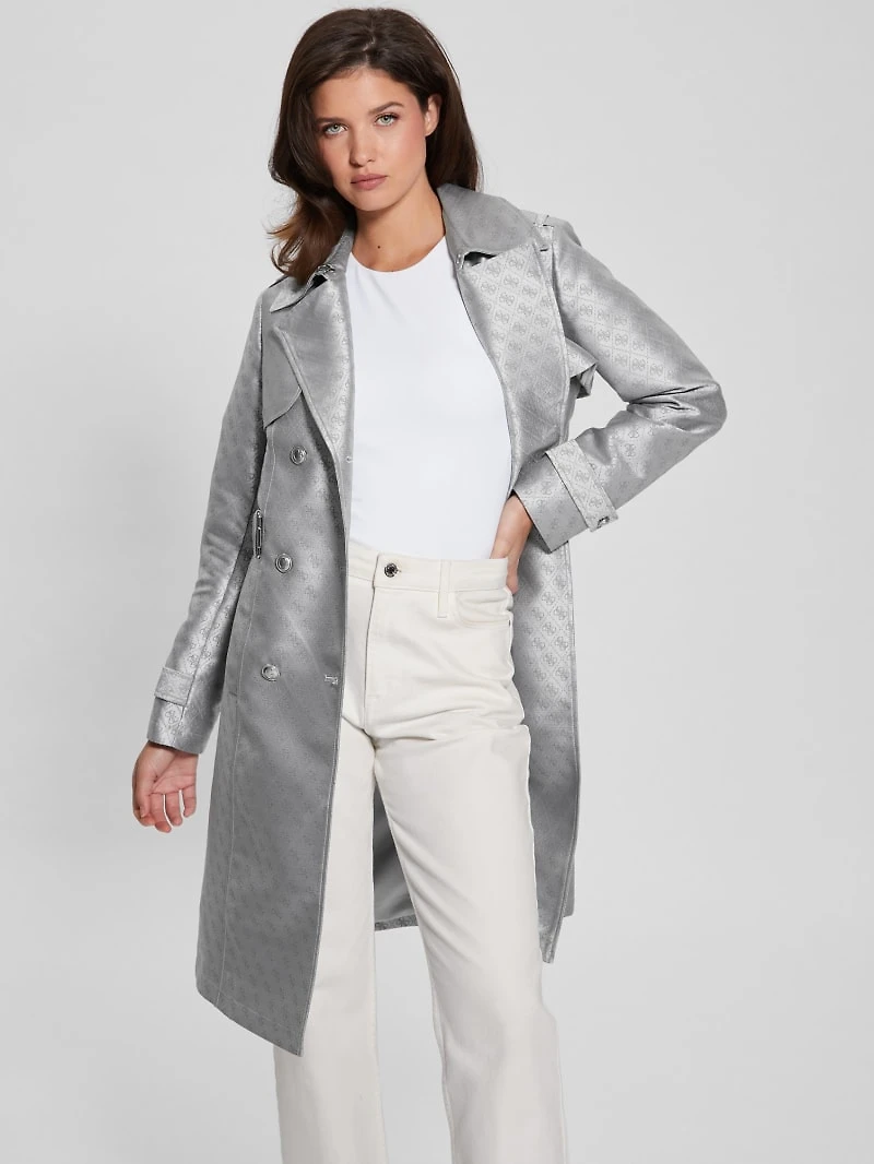 Eco Diletta Belted Trench Coat