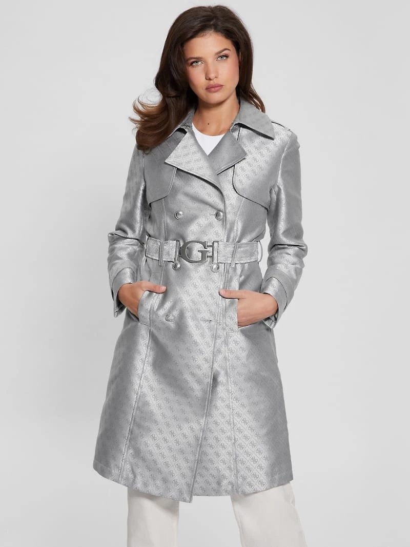 Eco Diletta Belted Trench Coat