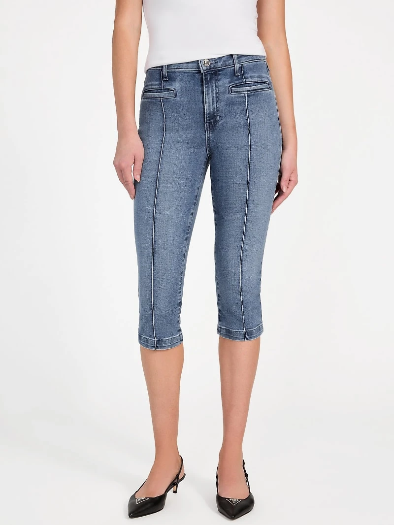 Cade Denim Capri Pants