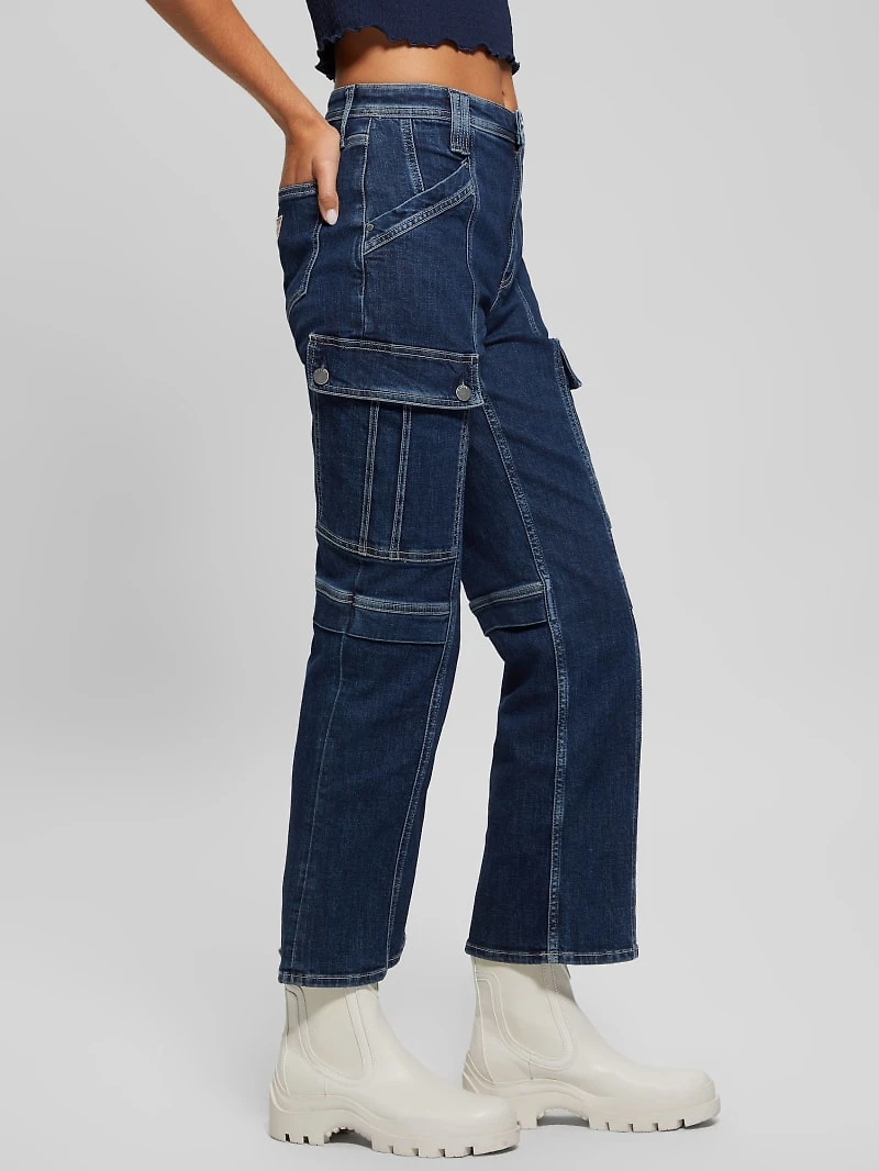 Eco 80s Denim Cargo Pants