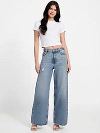 Eco Bellflower Wide-Leg Jeans