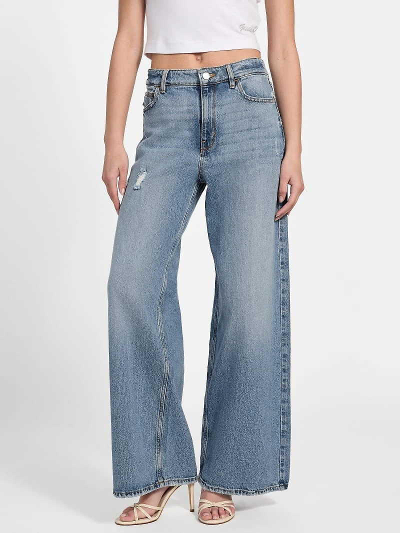 Eco Bellflower Wide-Leg Jeans