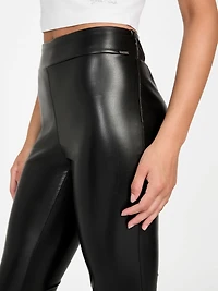 Prescilla Faux-Leather Leggings