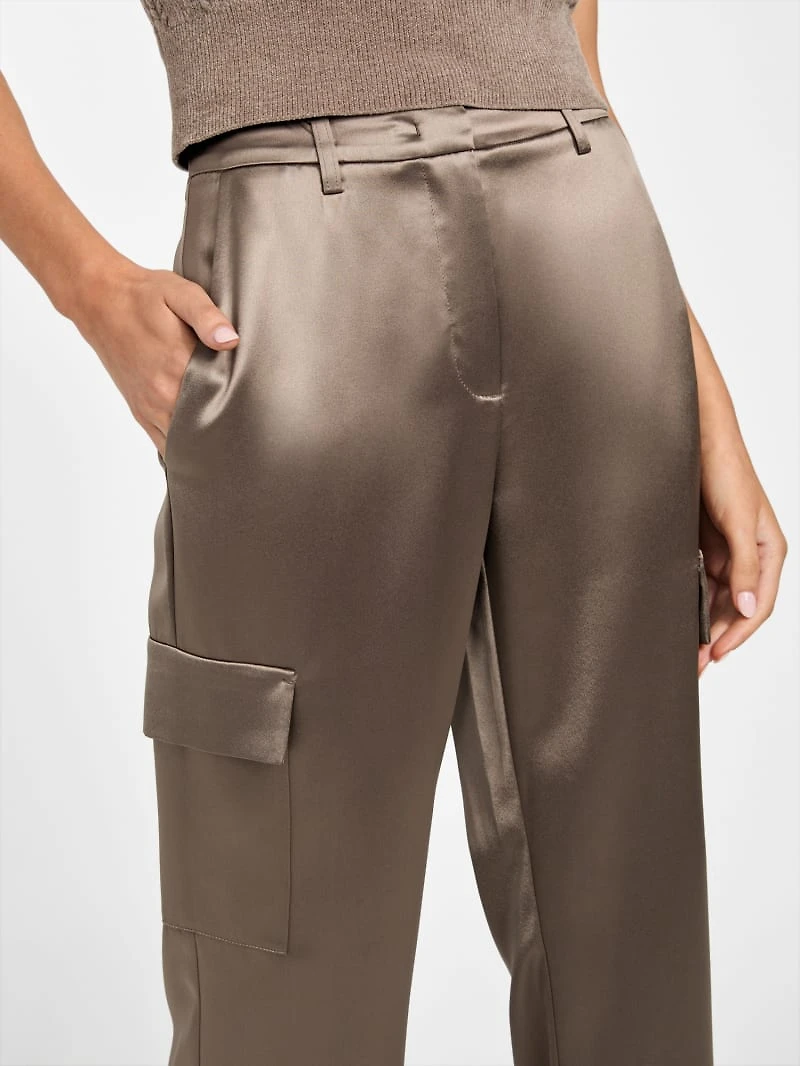 Megan Cargo Satin Pants