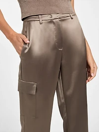 Megan Cargo Satin Pants