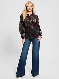 Regal Paisley Top