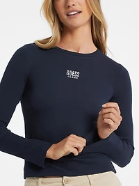 Slim Embroidered Logo Tee