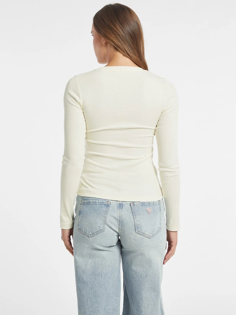 Slim Embroidered Logo Tee