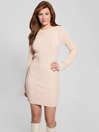 Serena Cable Sweater Dress