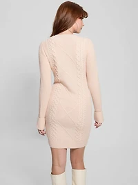 Serena Cable Sweater Dress