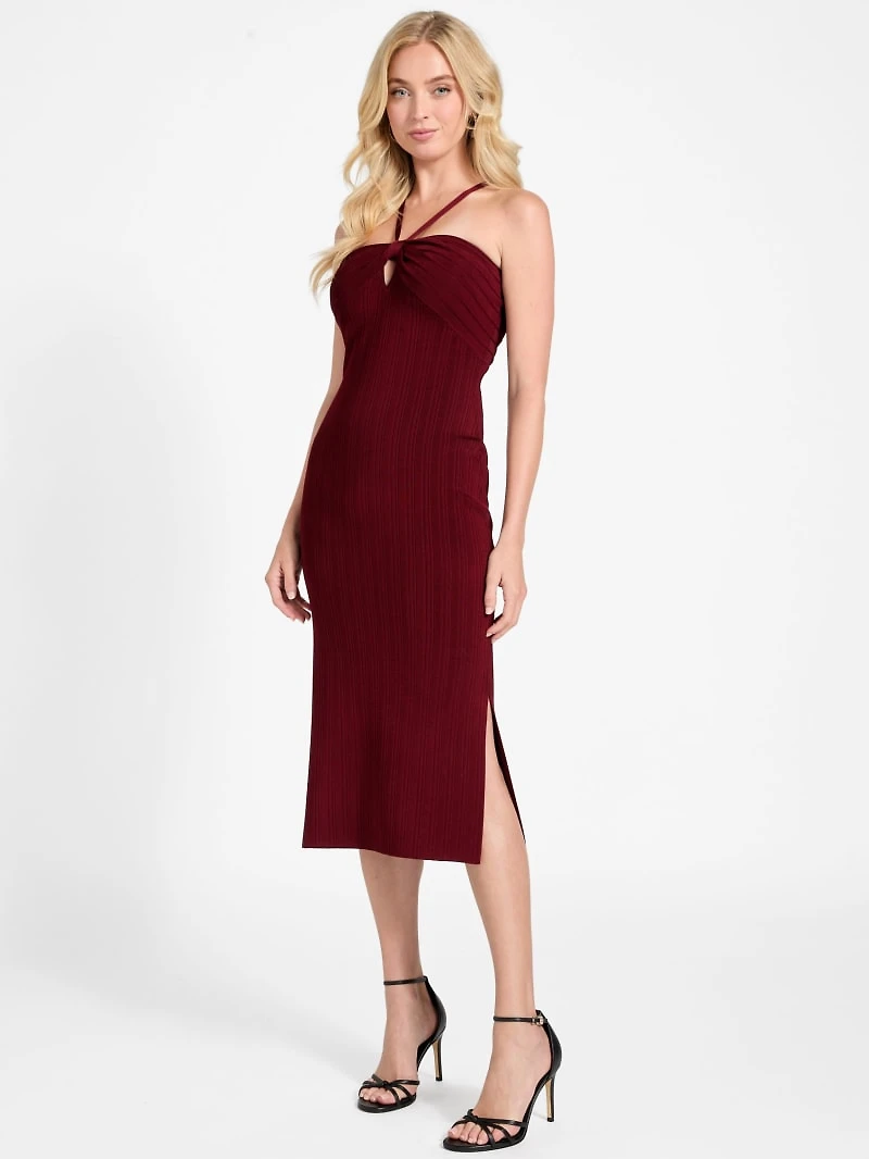 Sofie Keyhole Sweater Dress