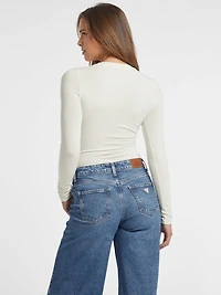 Embroidered Logo Bodysuit