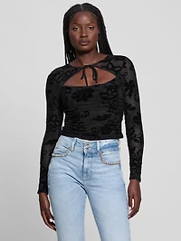 Larissa Tie-Front Top