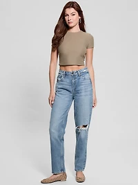 Rene Second Skin Crop Tee