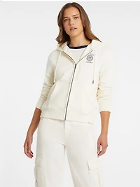 Classic Stamp Logo Zip-Up Hoodie