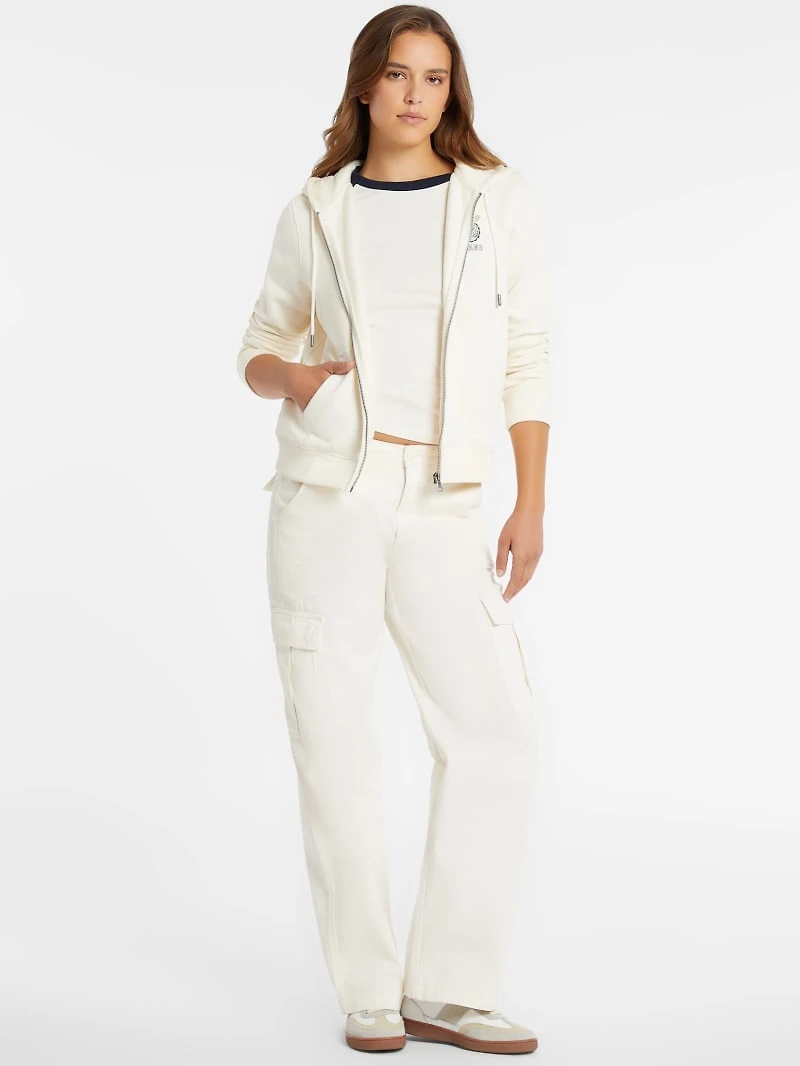 Classic Stamp Logo Zip-Up Hoodie