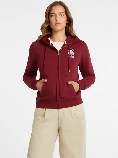 Classic Stamp Logo Zip-Up Hoodie