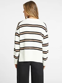 Striped Logo Sweater