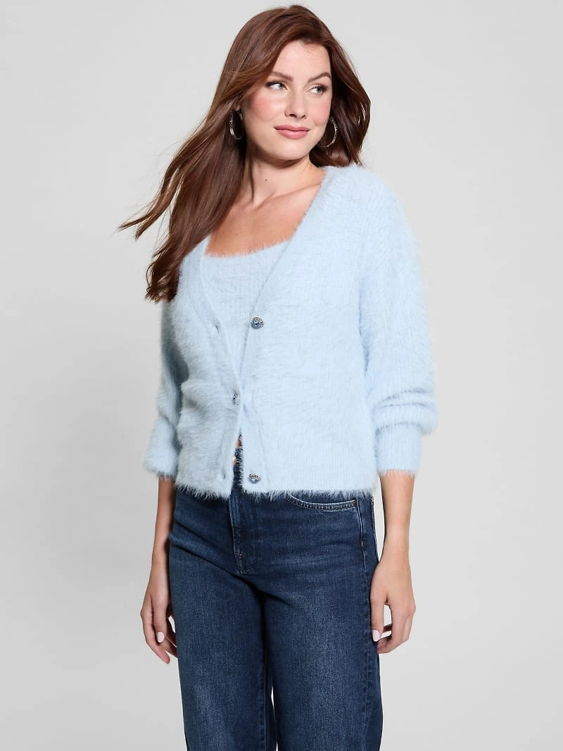 Keyla Fuzzy Cardigan